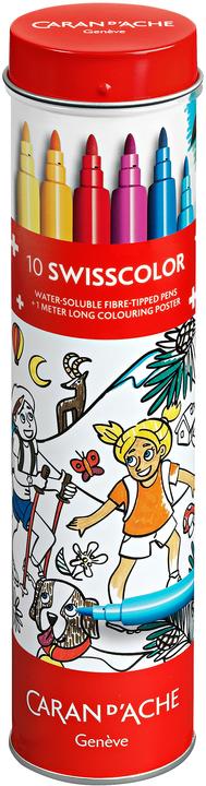 Image du produit Caran d'Ache Feutres de coloriage (Multicolore, 10 x)