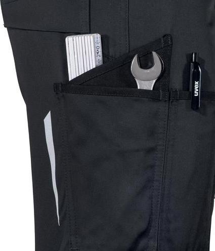 Produktbild Uvex Safety Arbeitshose uvex syneXXo schwarz 98 (98)