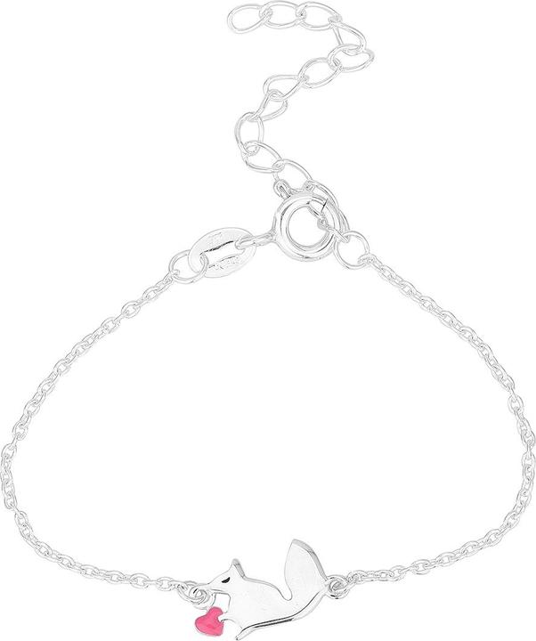 Leyda Eichhörnchen Kids Schmuck (16 cm, Emaille, Silber 925)