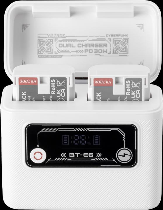 Produktbild Viltrox Camera Battery Charging Case Power Bank for Canon LP E6 (Kamera Akku)