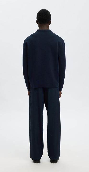 Immagine prodotto Selected Homme Slhmike Light Ls Knit Relaxed Polo Cardi (L)
