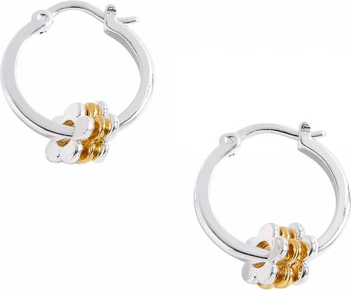 Estella Bartlett Multi Flower Hoop Ohrringe versilbert (925 versilbert)