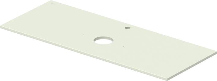 Duravit Sivida Konsole, 1 Ausschnitt mittig, 1280x500mm