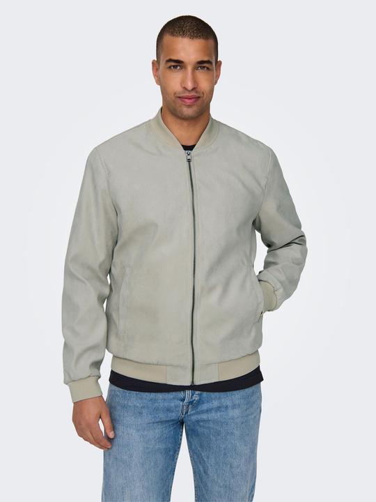 Actual product image Only & Sons Onslucas Fake Suede Bomber Otw (XS)