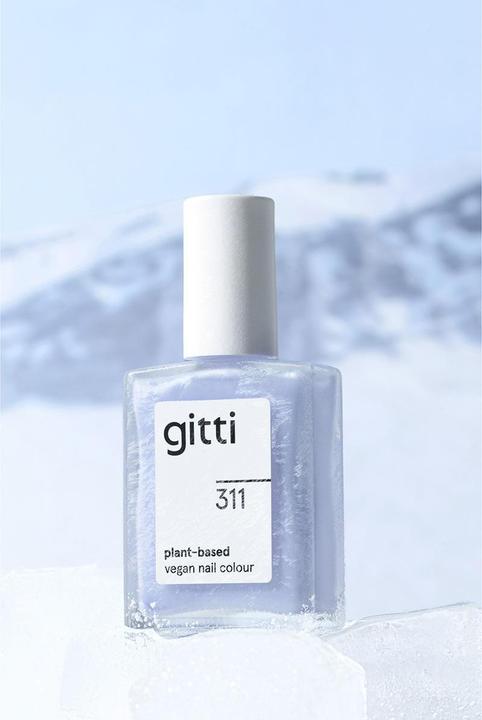 Actual product image Gitti no. 311 Nail Polish Frozen Sky (Frozen Sky, Colour paint)