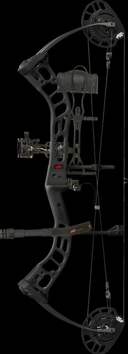 PSE Archery Brute ATK AF Pro Set RH 60-70 lbs 23.5-31" Black