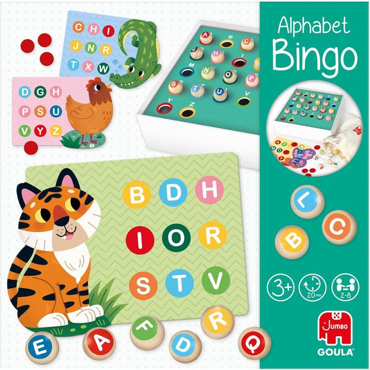 Productafbeelding Goula Alfabet Bingo (Duits, Frans, Italiaans)