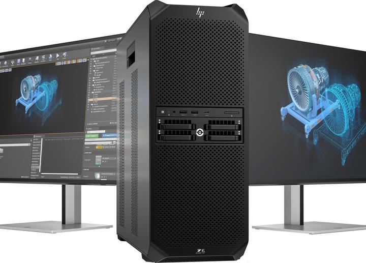 Produktbild HP Z6 G5 A (AMD Ryzen Threadripper PRO 7945WX, 64 GB, 1000 GB, RTX A4000)