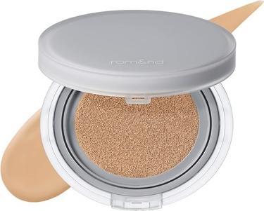 Rom&Nd Nu Zero Cushion Long Lasting High Coverage Semi Matte Finish 05 Sand 25 - Korean Cushion Foun (05 sand25)