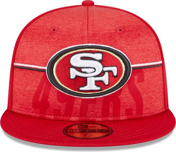 Actual product image New Era 59Fifty Fitted Cap NFL TRAINING San Francisco 49ers (7 1/4)