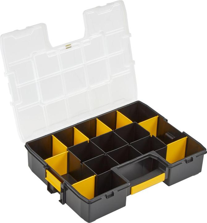 Actual product image Stanley Toolbox L with removable dividers