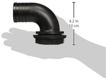 Produktbild Garantia Graf 330043 Regentonnenüberlaufbogen 2" inkl. Dichtung und Kontermutter