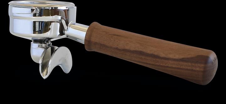 Ascaso Sieve support 2 spout wood 58mm