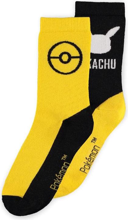 Difuzed Pokemon Socken 3er-Pack Pikachu 43-46 (2er Pack, 43 - 46)