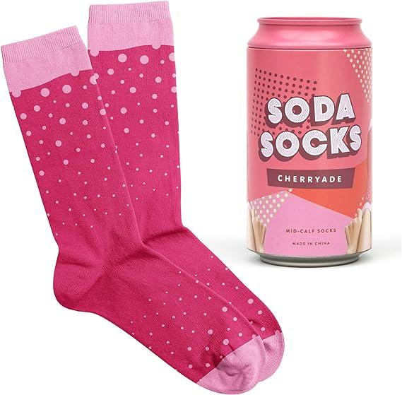 Luckies Soda Socks - Cherryade (One Size)