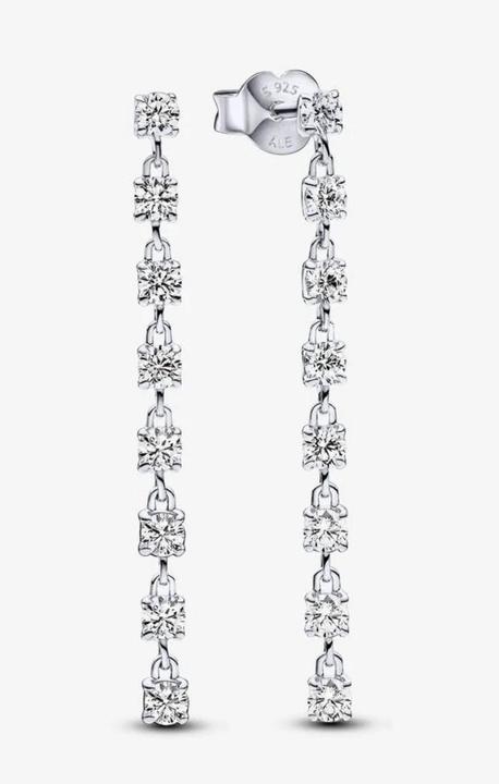 Immagine prodotto Pandora Orecchini scintillanti con otto pietre (Argento 925)
