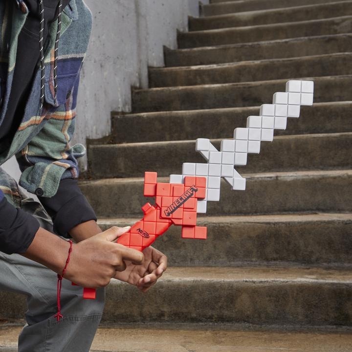 Actual product image Nerf Minecraft Heartstealer Sword