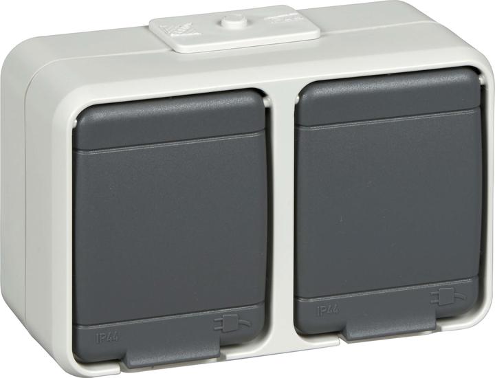 Schneider Socket 2f. lbg AP44 455409