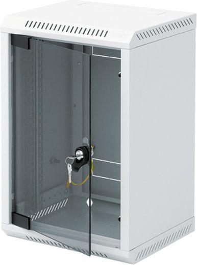Produktbild Triton 10" Wandschrank, 4HE, 1 teilig, grau (4 HE, 10 Zoll Rack)