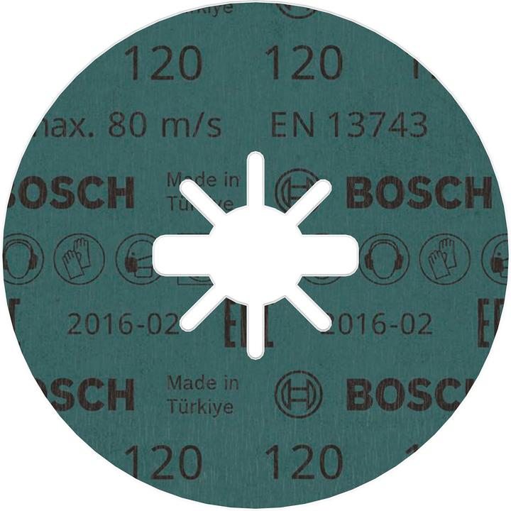 Actual product image Bosch Professional Zubehör PRO R574 X-Lock fibre disc, 115 mm, G120 (120)