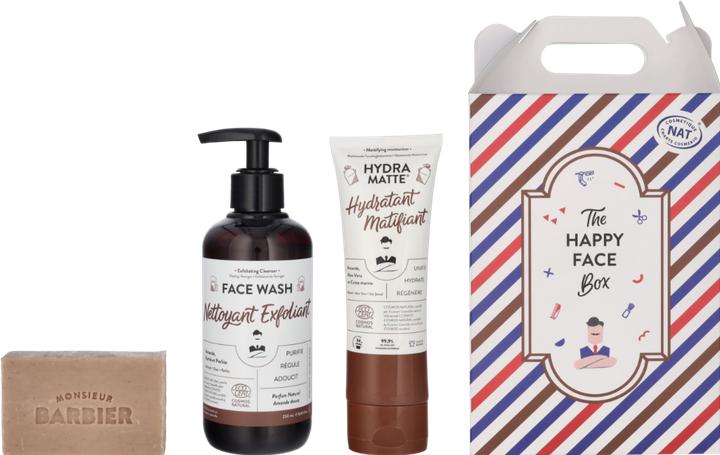 Produktbild Monsieur Barbier The Happy Face Box - Mattierend (Gesichtspflege set)