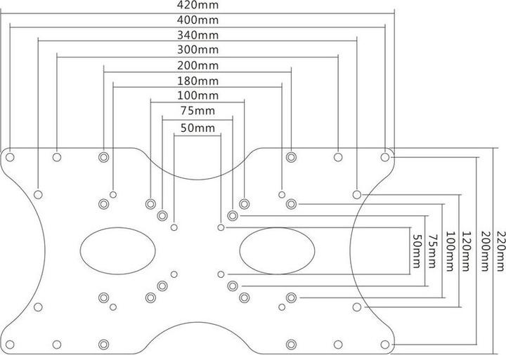 Produktbild Xantron VESA Adapterplatte (Adapter- / Montageplatten)