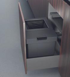 Actual product image Peka Metall Waste insert system PEKA Oeko Universal 40+17 (40 l)
