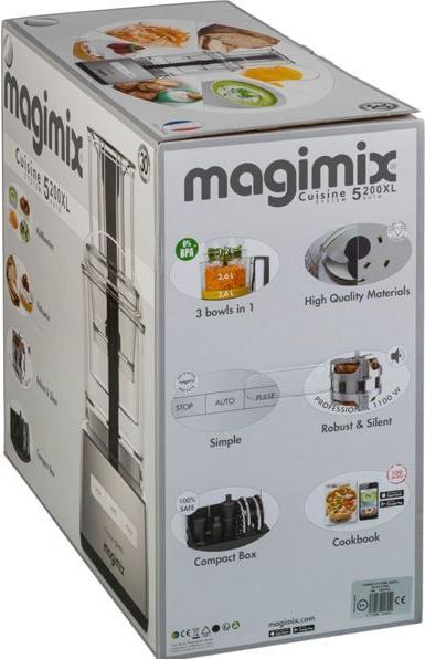 Produktbild Magimix 18591EA Küchenmaschine, Kunststoff,Chrome (650 W)