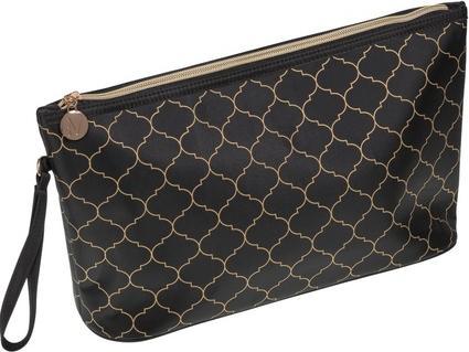 Auri Art Deco Extended Cosmetic Bag Long