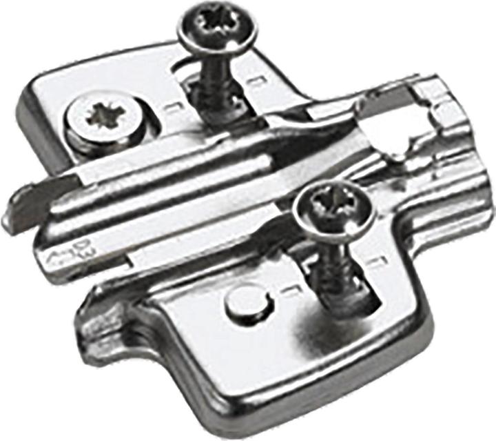 Hettich Kreuzmontageplatten Sensys/Intermat 8099, Eckmontage (50 Stk.)