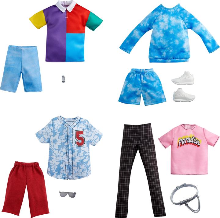 Image du produit Barbie Fashions Ken Complete Looks, triés