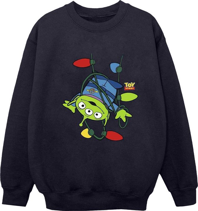Disney Toy Story Christmas Lights Aliens Sweatshirt (XXL)