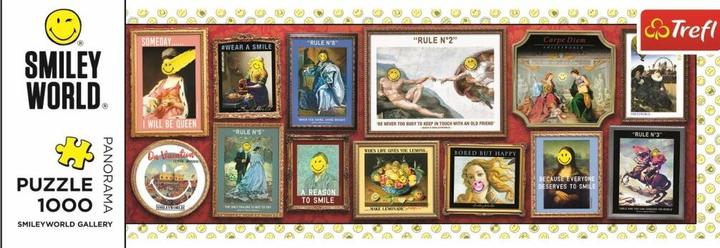 Produktbild Trefl 1000EL GALERIE SMILEY PUD (1000 Teile)