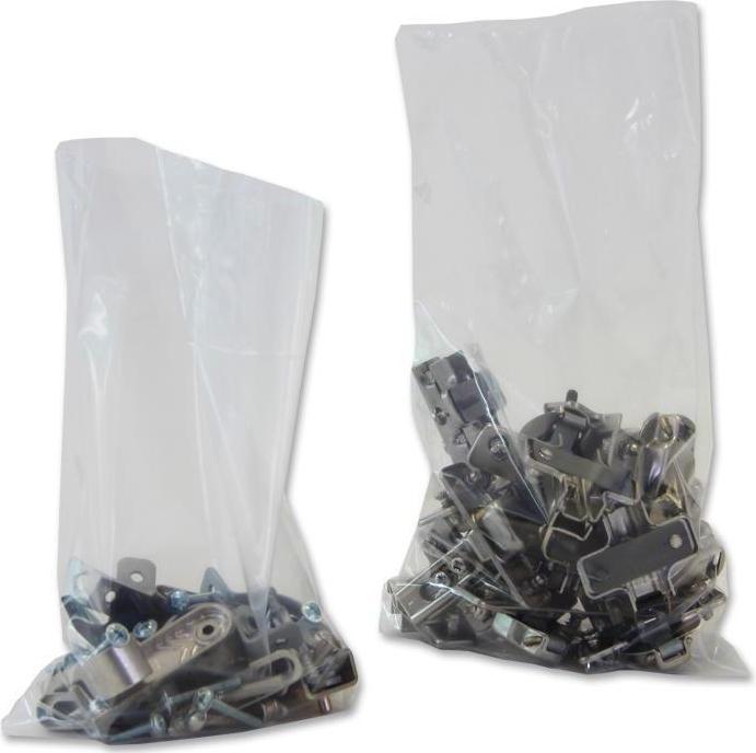 Produktbild Transpak Flachbeutel Masse 220x320mm Stärke 100µ PE transparent /Krt. (1000 Stück)