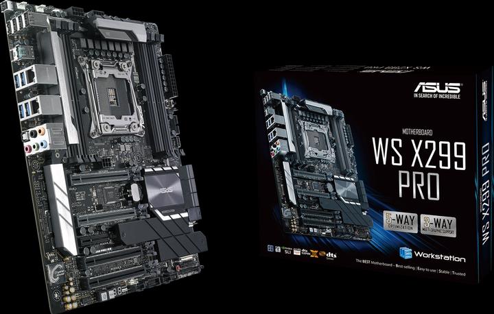 Actual product image ASUS WS X299 Pro (LGA 2066, Intel X299, ATX)