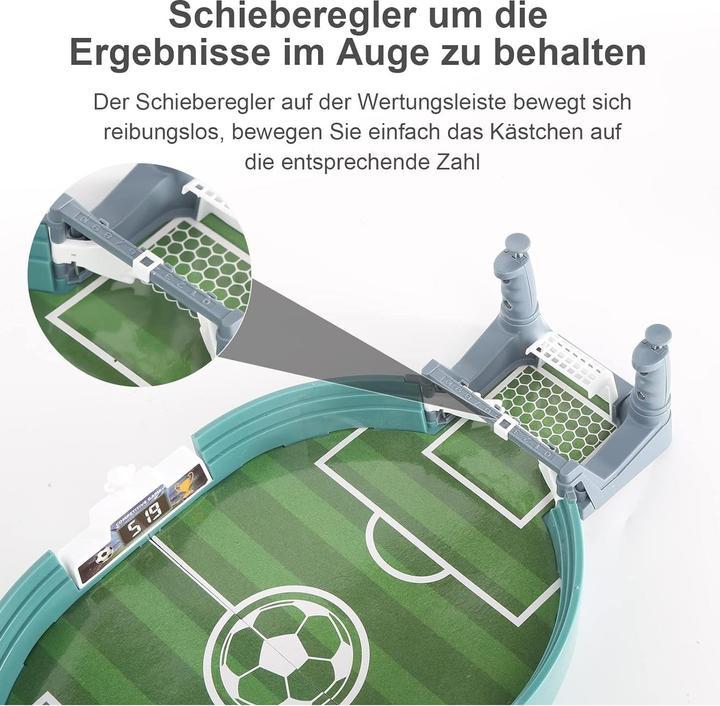 Produktbild Cbx Kickertisch Tischfussball Fussball-Flipper, Fussballspiel Small