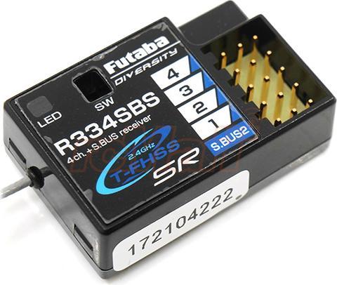 Image du produit Futaba R334SBS T-FHSS SR Récepteur de voiture