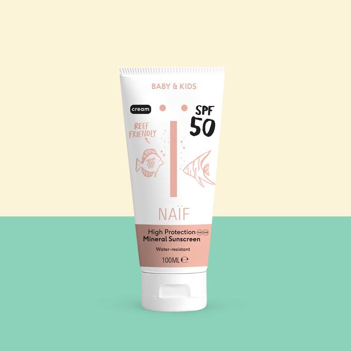 Image du produit Naïf Crèmes solaires (Crème solaire, SPF 50, 100 ml, 133 g)