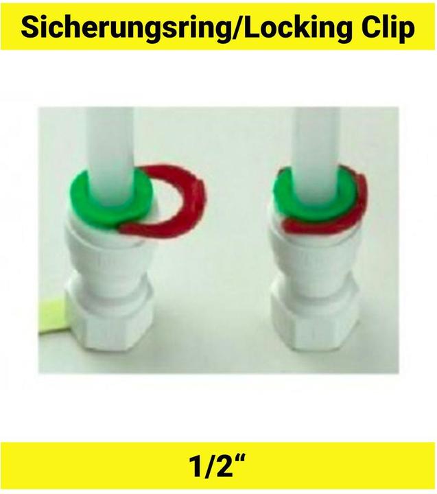 Produktbild Ich-zapfe Sicherungsring für 1/2" Schlauch/Steckverbinder - für Bierleitungen & Zapfanlagen