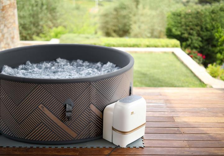Actual product image PureHaven Inflatable whirlpool 173x173x70 cm for 6 persons self-cleaning incl. filter cartridges (6 pers.)
