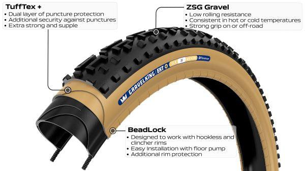 Produktbild Panaracer Gravelking EXT + TLC (38-622)