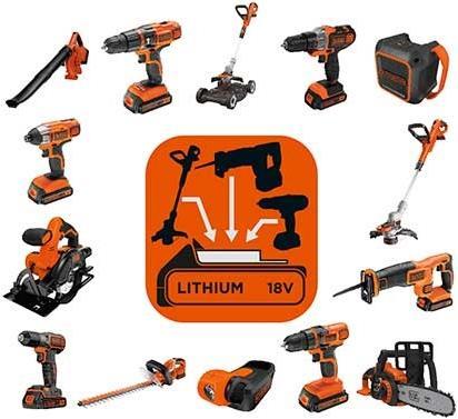 Actual product image Black & Decker Battery LiIon (18 V)