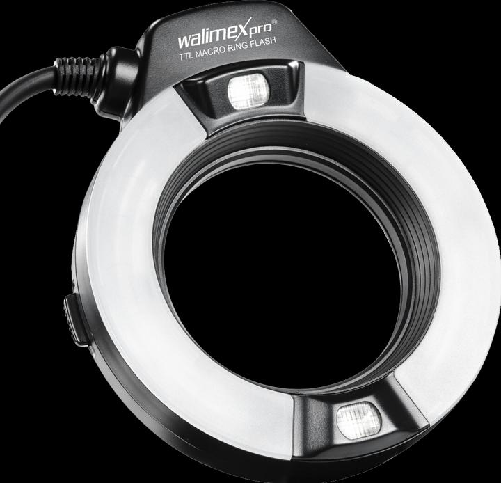 Immagine prodotto Walimex pro per flash ad anello TTL (Macroflash, Nikon)