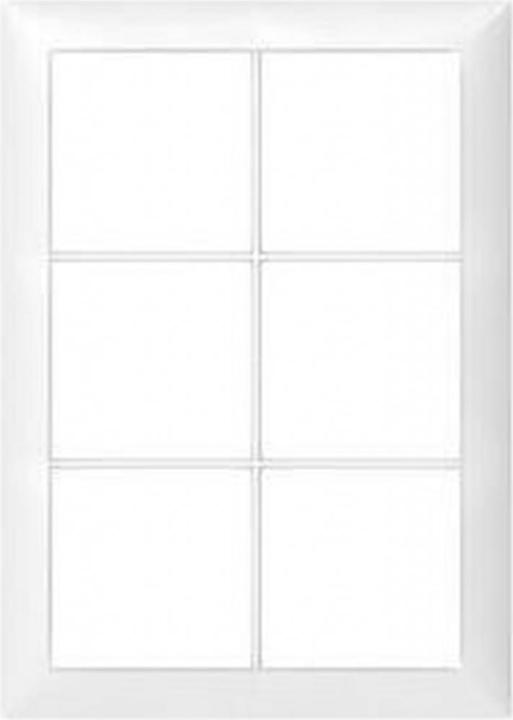 ABB Abdeckrahmen 2x3 weiss