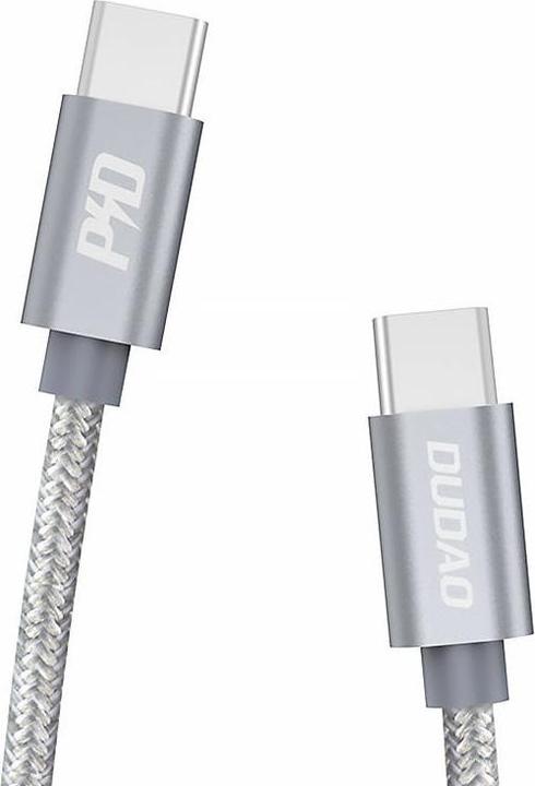 Image du produit Dudao Câble USB-C vers USB-C L5ProC PD 45W, 1m (gris) (1 m, USB 2.0)