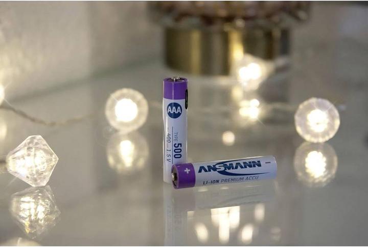 Actual product image Ansmann LR03 USB-C Micro (AAA) rechargeable battery Li-Ion 500 mAh 1.5 V 4 pcs. (4 pcs., AAA, 400 mAh)