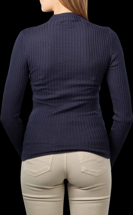 Actual product image Armedangels Alaania Pullover Stand-Up Collar Night Sky (XXL)