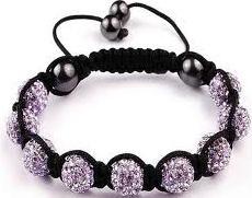 Actual product image Leyda Viscose & Zirconia Bracelet (21 cm, synthetic stone)
