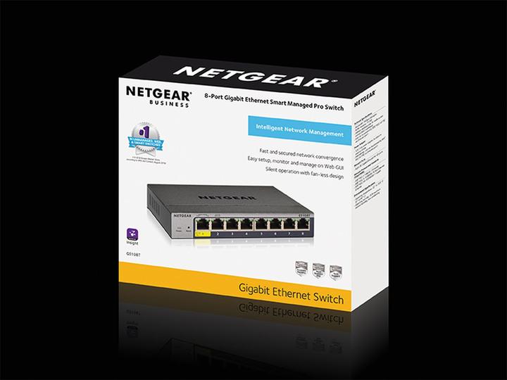 Produktbild Netgear GS108T-300PES (8 Ports)