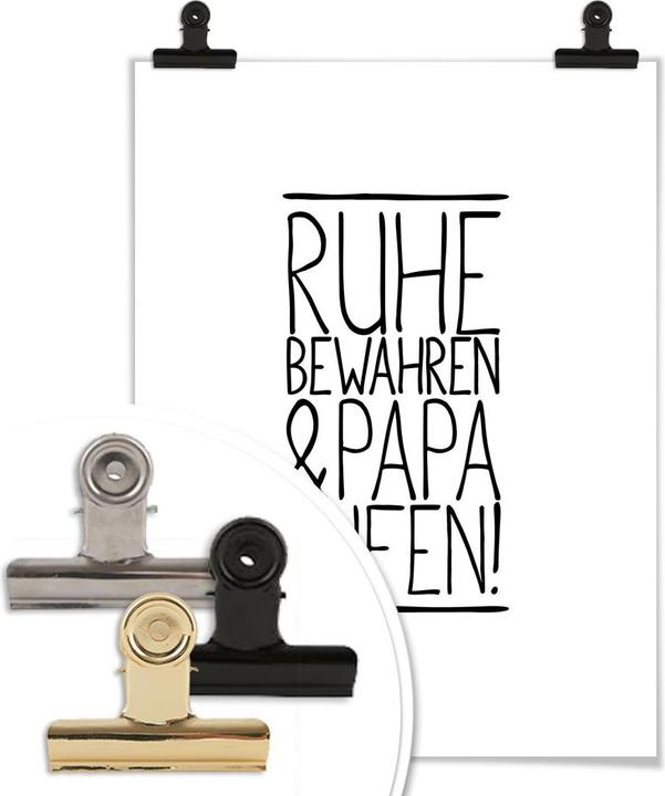 Actual product image Trenddeko Keep calm and call dad (50 x 60 cm)